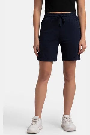 Jockey Super Combed Cotton Rich Regular Fit Shorts with Side Pockets-AW23