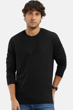 Jockey Super Combed Cotton Rich Solid Round Neck Full Sleeve T-shirt-AM95