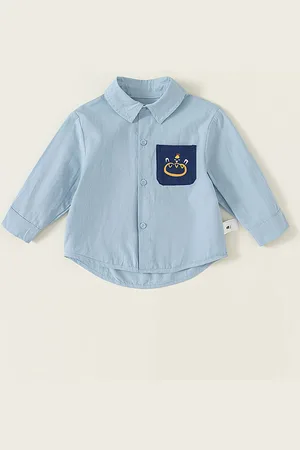 LULU & SKY Boys Opaque Striped Casual Shirt