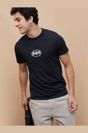 Lifestyle Men Graphic Printed Round Neck Cotton T-shirt