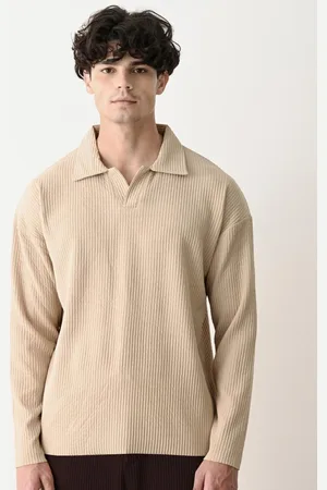Moda Rapido Men Solid Polo Collar T-shirt