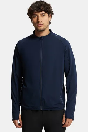 Jockey Soft Touch Microfiber Stretch Jacket with Thumbhole Styling-SP17