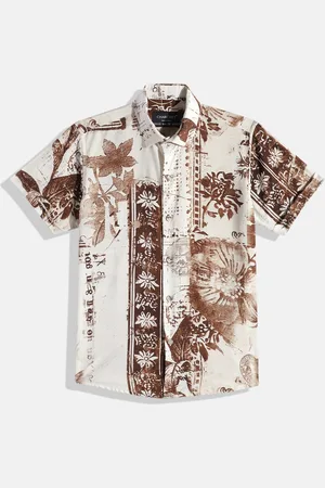 CHARCHIT Boys Comfort Abstract Printed Casual Shirt