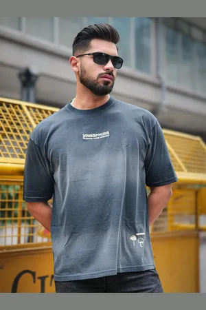 Maniac Men Graphic Printed Round Neck Cotton T-shirt