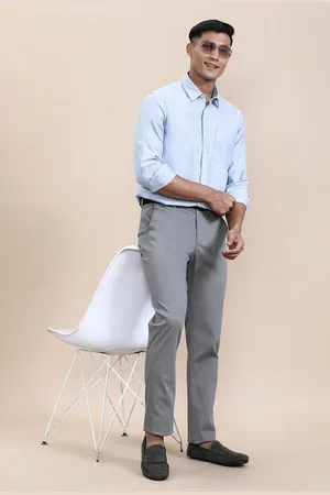 Crocodile Men Opaque Casual Shirt