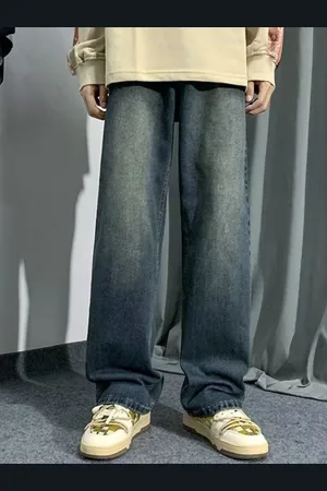 HERE&NOW Men Straight Fit Light Fade Jeans