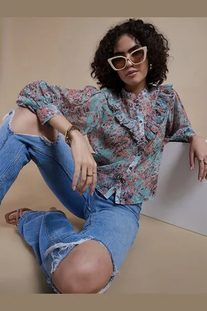 Corsica Women Comfort Opaque Printed Casual Shirt