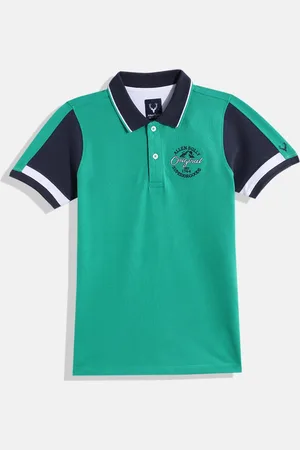 Allen Solly Boys Pure Cotton Polo T-shirt