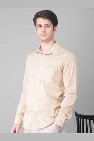 Crimsoune Club Slim Fit Paisley Printed Pure Cotton Casual Shirt