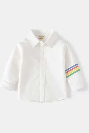 LULU & SKY Boys Opaque Casual Shirt