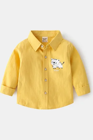 LULU & SKY Boys Opaque Casual Shirt