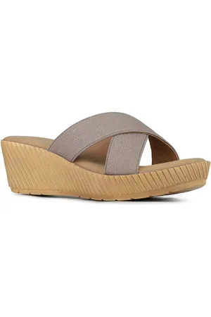 Inc 5 Women Wedge Sandals with Buckles