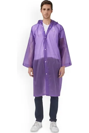 Teemoods Unisex Hooded Rain Jacket