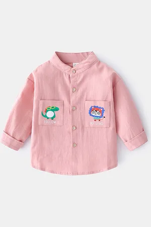 LULU & SKY Boys Opaque Casual Shirt