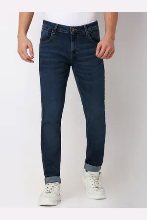 SPYKAR Men Slim Fit Low-Rise Light Fade Jeans