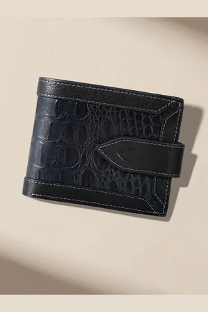 Hidesign Men Leather Two Fold Wallet