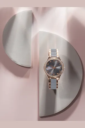 Sonata Women Poze Embellished Dial Analogue Quartz Watch SP80054KM02W
