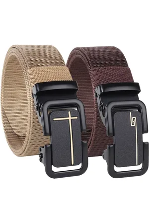 Metronaut Men Textured 2 Belt