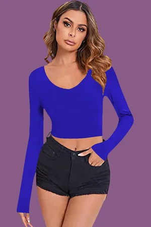 Dream Beauty Fashion Dream Beauty Women Fitted Fashion Crop Top