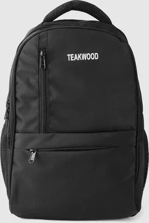 Teakwood Leathers Typography Print Backpack - 30L