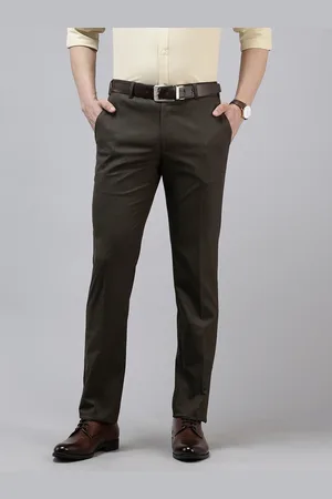 Park Avenue Men Slim Fit Formal Trousers
