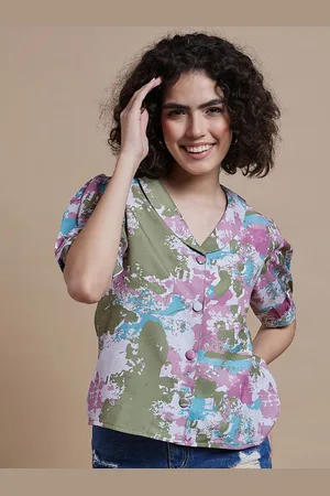 Corsica Women Comfort Opaque Printed Casual Shirt
