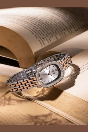 Sonata Women Poze Embellished Dial Analogue Quartz Watch SP80103KM02W