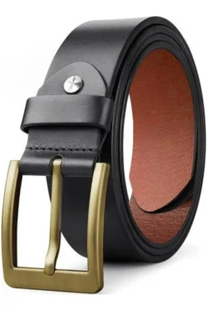 Metronaut Men Leather Formal Belt