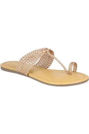 Inc 5 Women Embellished One Toe Flats