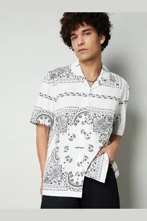 Max Collection Men Opaque Printed Casual Shirt
