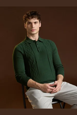 The Bear House Men Polo Collar T-shirt