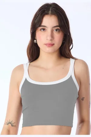 Moda Rapido Women Solid Crop Top