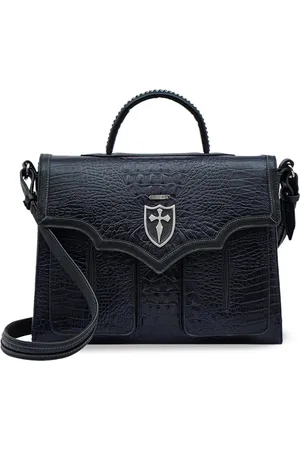Hidesign Textured Leather Oversized Shopper Shoulder Bag
