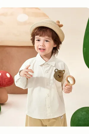 LULU & SKY Boys Opaque Casual Shirt