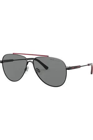 Ralph Lauren Polarized Aviator Pilot Sunglasses