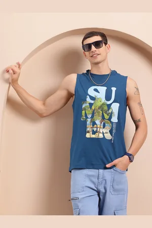 Mast & Harbour Men Typography Printed Relaxed Fit T-shirt