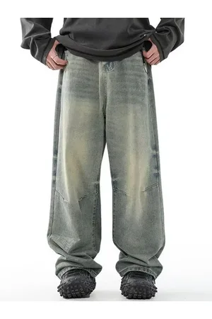 HERE&NOW Men Relaxed Fit Light Fade Jeans