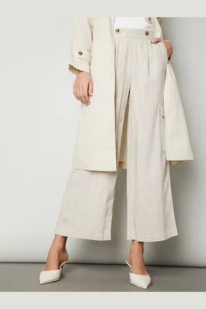 Max Collection Women Pleated Culottes Trousers