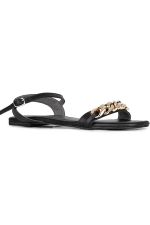 Inc 5 Women Embellished Open Toe Flats