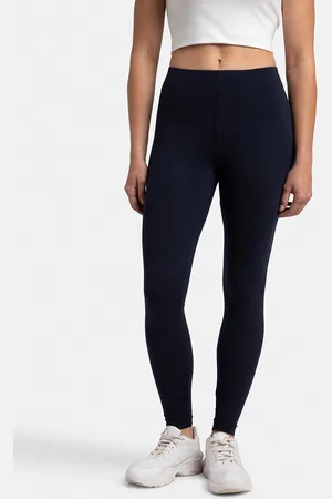 Jockey Super Combed Cotton Slim Fit Leggings with Ultrasoft Waistband -AW87