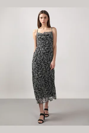 VERO MODA Floral Print Shift Midi Dress