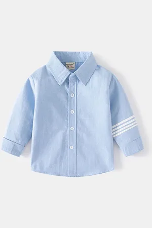 LULU & SKY Boys Opaque Casual Shirt