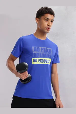 HRX Men Typography Printed Rapid-Dry Training T-shirt