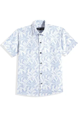 CAVIO Boys Comfort Floral Printed Casual Shirt