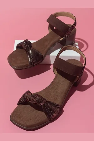 Inc 5 Women Block Sandals with Bows