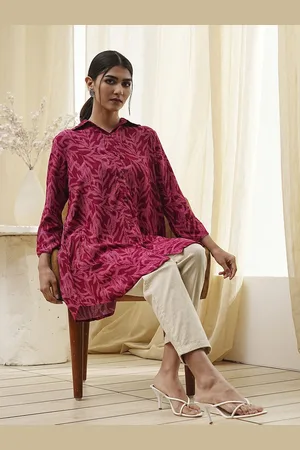 Biba Women Straight Floral Opaque Printed Casual Shirt