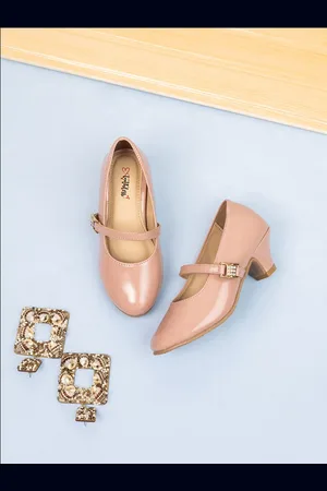 toothless Girls Round Toe Ballerinas