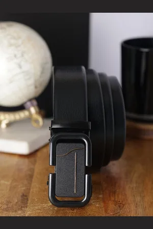 ZEVORA Men Leather Belt