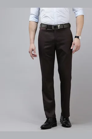 Park Avenue Men Regular Fit Formal Trousers