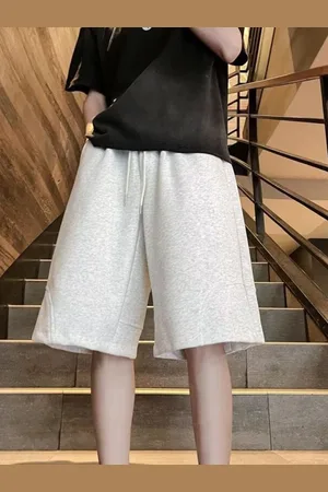 HERE&NOW Men Loose Fit Mid-Rise Knee Length Shorts